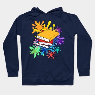 Book on color splash Hoodie